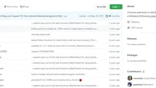 Twitter Block Chain screenshot