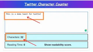 Twitter Counter screenshot