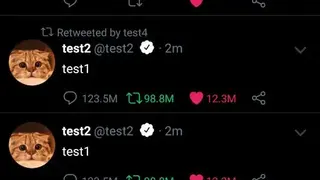 Twitter Style Memo screenshot
