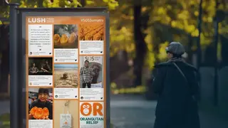 Twitter Wall screenshot