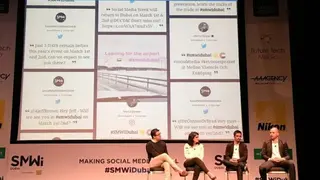 Twitter Wall screenshot