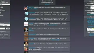 Twitterfall screenshot