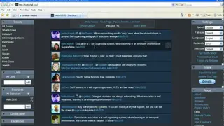 Twitterfall screenshot