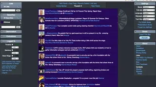 Twitterfall screenshot