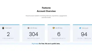 TwitterStats screenshot