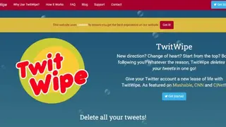 TwitWipe screenshot
