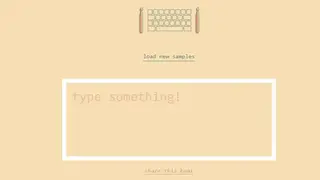 Typedrummer screenshot