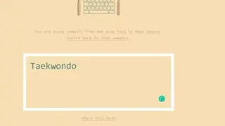 Typedrummer screenshot
