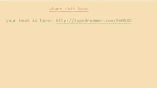 Typedrummer screenshot