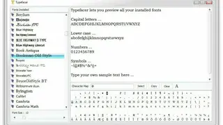 TypeFacer screenshot