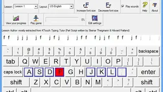 TypeFaster Typing Tutor screenshot