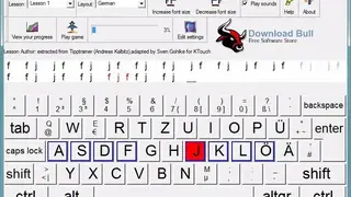 TypeFaster Typing Tutor screenshot