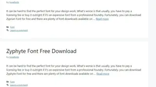 Typefonts screenshot