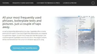 TypeIt4Me screenshot