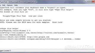 TyperTask screenshot