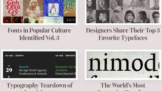Typewolf screenshot