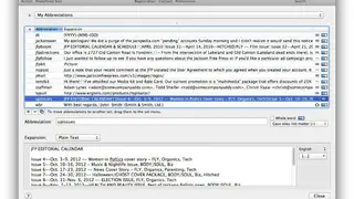 Typinator screenshot
