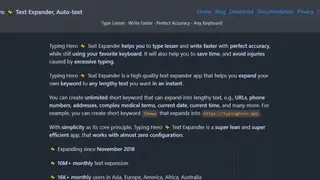 Typing Hero screenshot