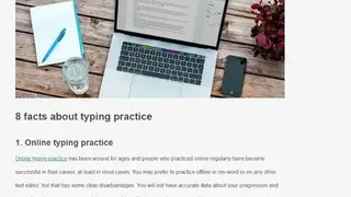 Typing Mentor screenshot