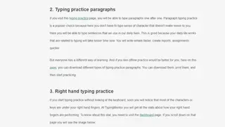 Typing Mentor screenshot
