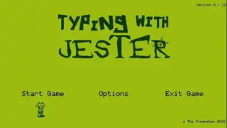 Typing with Jester screenshot