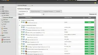 TYPO3 screenshot