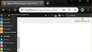 TYPO3 screenshot