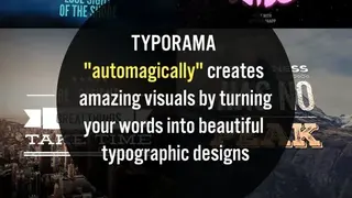 Typorama screenshot