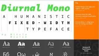 Typotheque screenshot