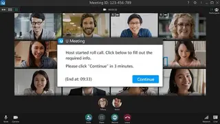 U Meeting screenshot