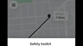 Uber screenshot