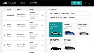 Uber Central screenshot
