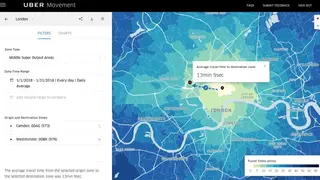Uber Movement screenshot