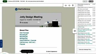 ÜberConference screenshot