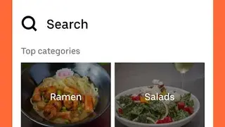 UberEATS screenshot
