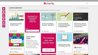 Uberflip screenshot