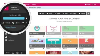 Uberflip screenshot