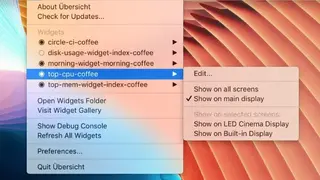 Übersicht screenshot