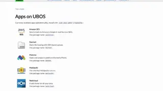 UBOS screenshot