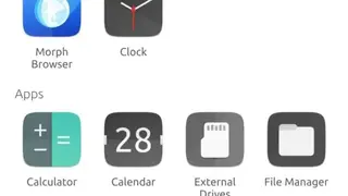 Ubuntu Touch screenshot