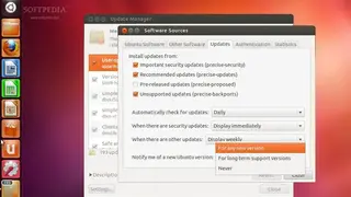 Ubuntu Update Manager screenshot