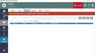UCheck screenshot