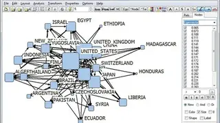 Ucinet screenshot