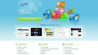uCoz screenshot
