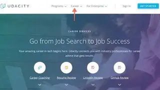 Udacity screenshot