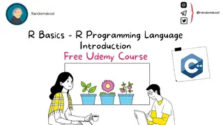 Udemy – R Basics screenshot