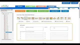 Udutu Course Authoring screenshot