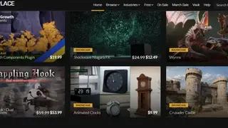 UE Marketplace screenshot