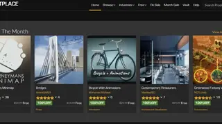 UE Marketplace screenshot