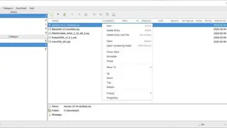 uGet screenshot